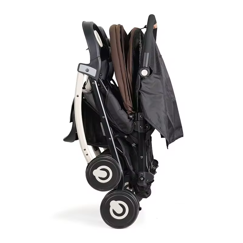 2025 New Twin Baby Stroller Can Sit, Lie, Foldable Stroller Lightweight High View Stroller