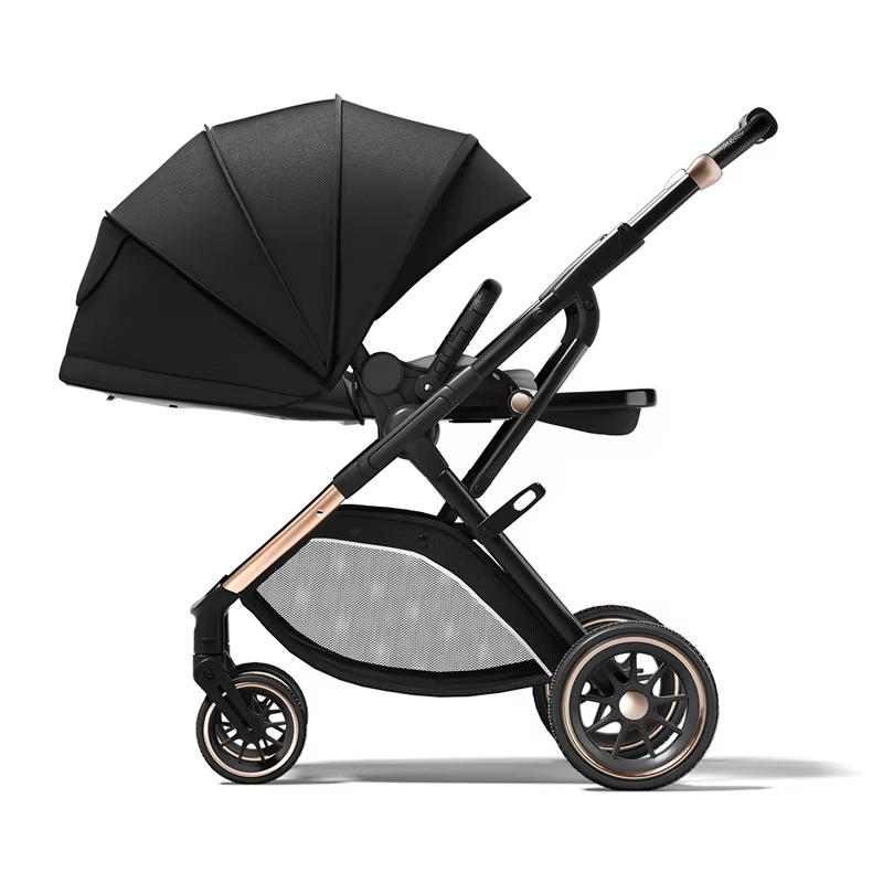 2026 New Arrival Convertible Baby Stroller For Toddler Newborn High Landscape Baby Pushchair With Reversible Seat