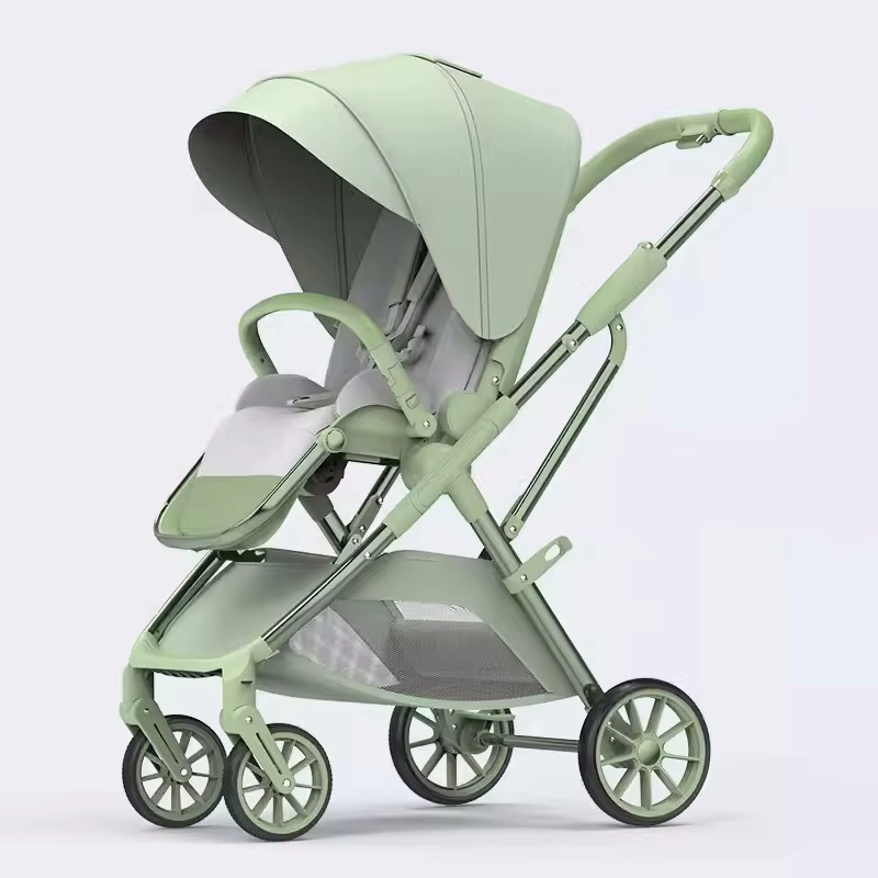 2026 New Arrival Convertible Baby Stroller For Toddler Newborn High Landscape Baby Pushchair With Reversible Seat