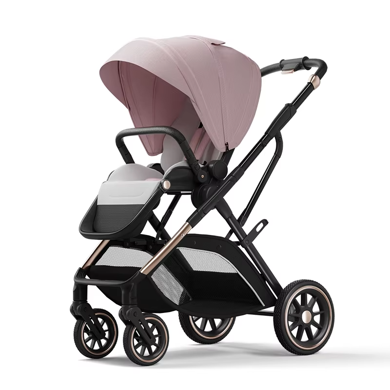 2026 New Arrival Convertible Baby Stroller For Toddler Newborn High Landscape Baby Pushchair With Reversible Seat