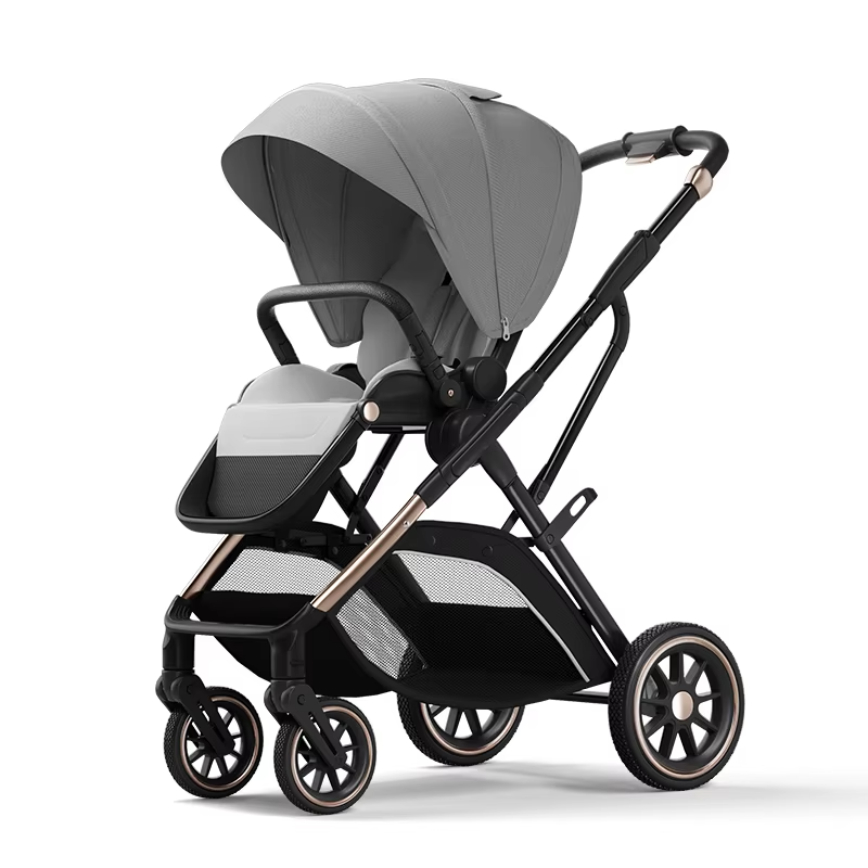 2026 New Arrival Convertible Baby Stroller For Toddler Newborn High Landscape Baby Pushchair With Reversible Seat