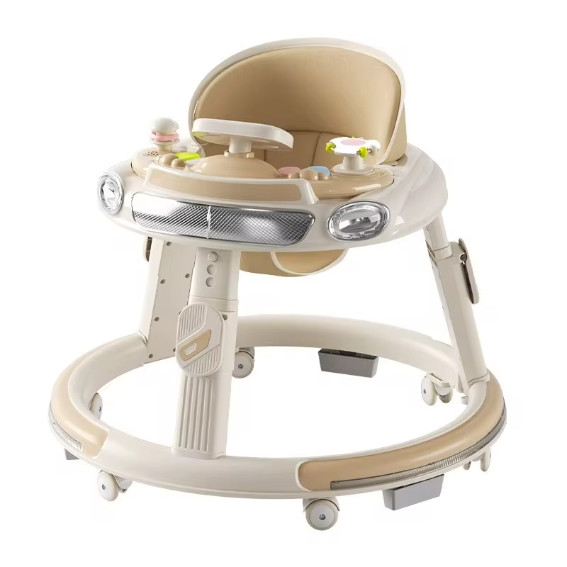 Lazychild Baby Walker 9 Speed Adjustment For Infants 6 18 Months Anti Rollover And Anti O Leg Walking Aid Multi Functional Baby