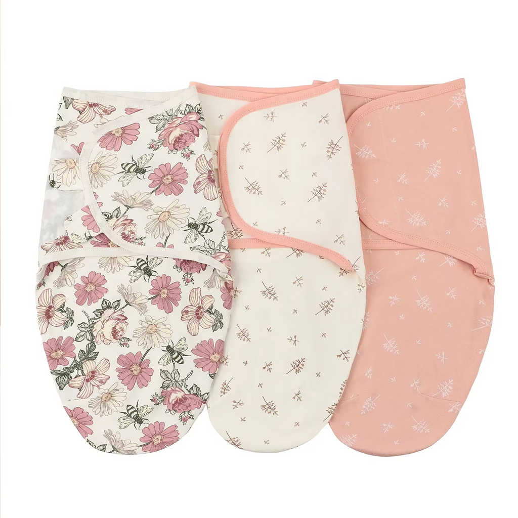Baby Anti-kick Blanket Cotton Hugging Blanket Four Seasons Infant Newborn SleepSack Baby Anti-startle Sleeping Bags 3 Pcs/Set