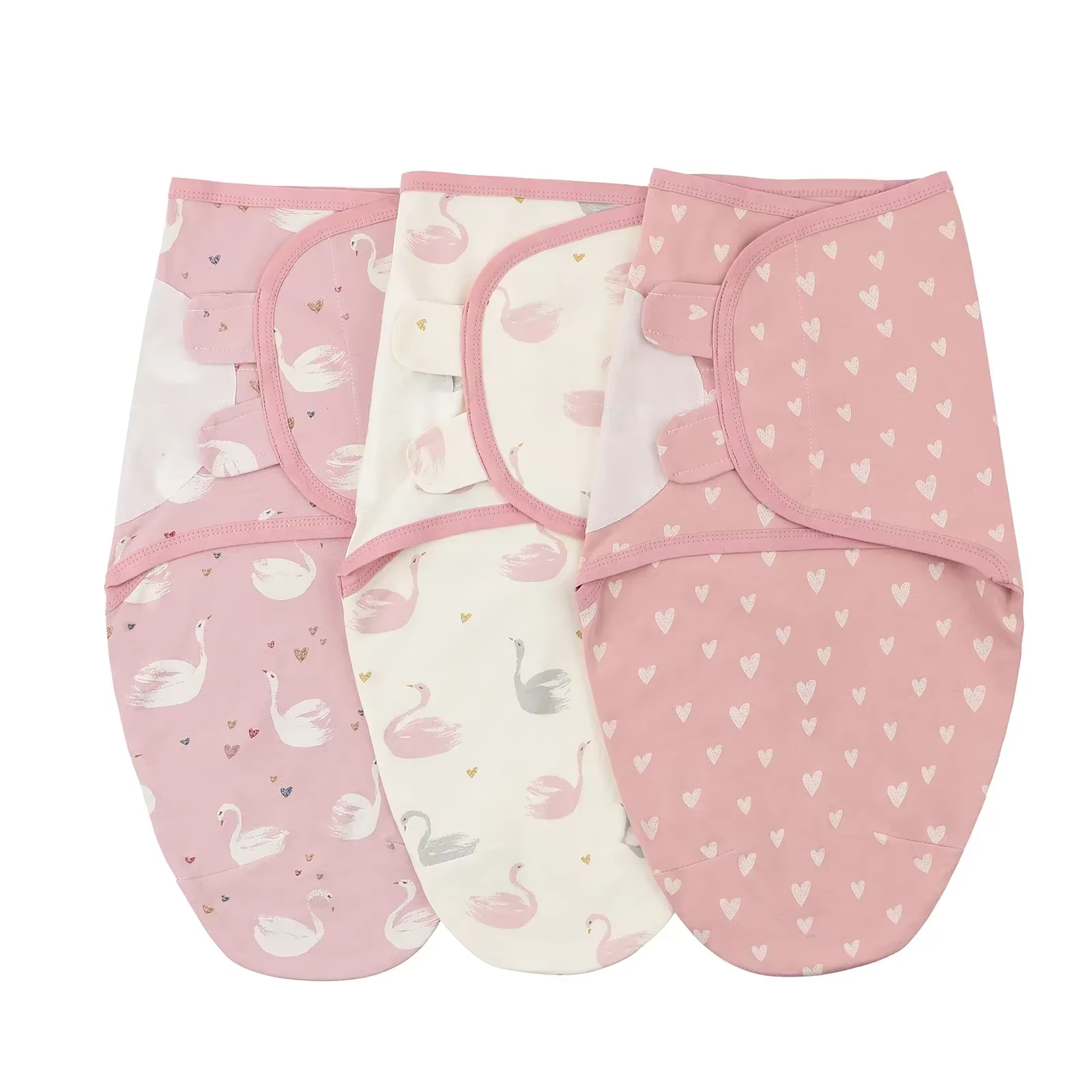 Baby Anti-kick Blanket Cotton Hugging Blanket Four Seasons Infant Newborn SleepSack Baby Anti-startle Sleeping Bags 3 Pcs/Set