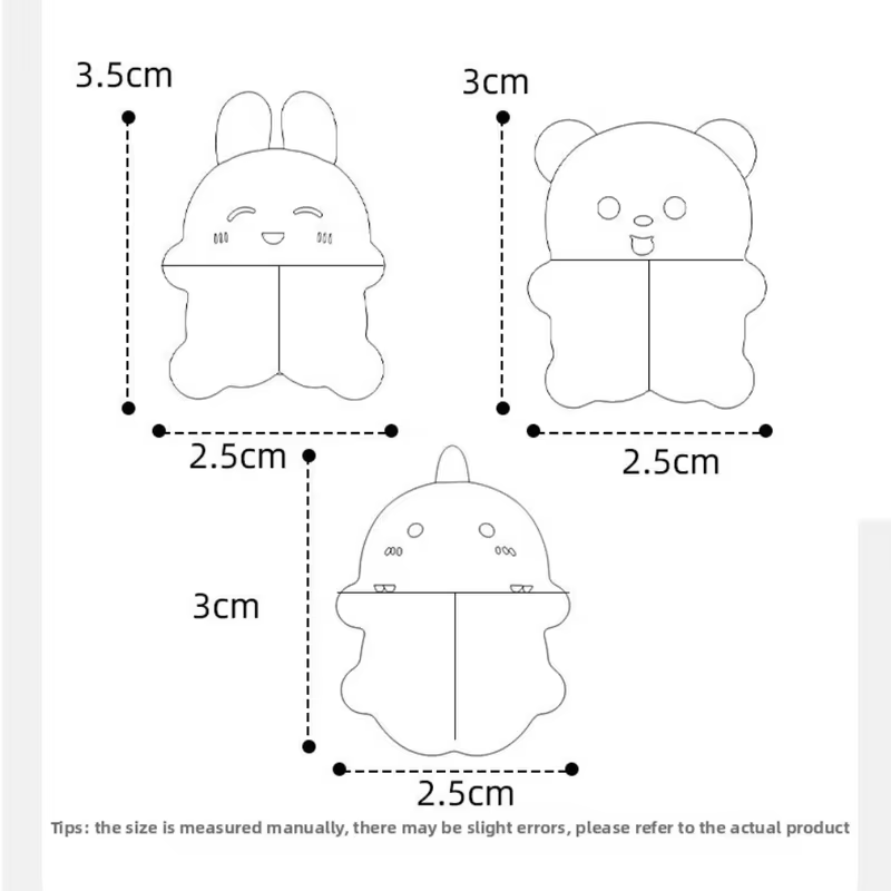 4/8pcs Mini Corner Protector Table Edge Soft Packaging Anti-Collision Strip For Children Cartoon Sticker Baby Protection