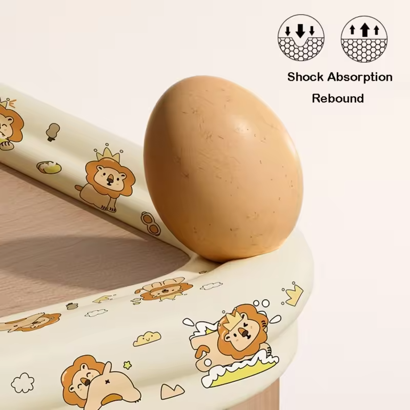 2m Desk Edge Guard Strip Baby Safety Cartoon Digital Pattern Wall Corner Protector Thickend Soft Anti Collision Cushion Children