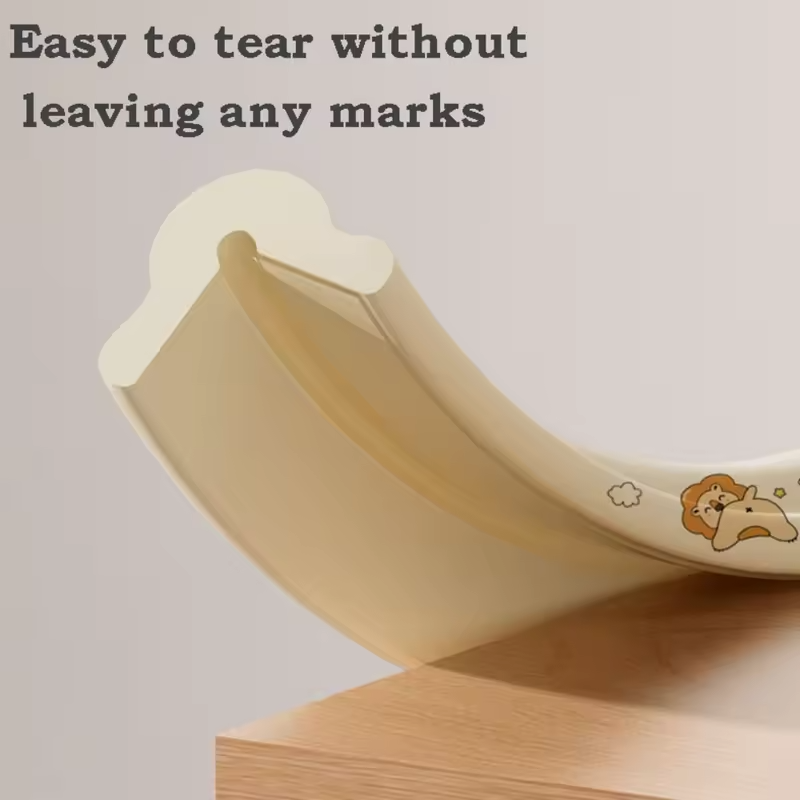 2m Desk Edge Guard Strip Baby Safety Cartoon Digital Pattern Wall Corner Protector Thickend Soft Anti Collision Cushion Children