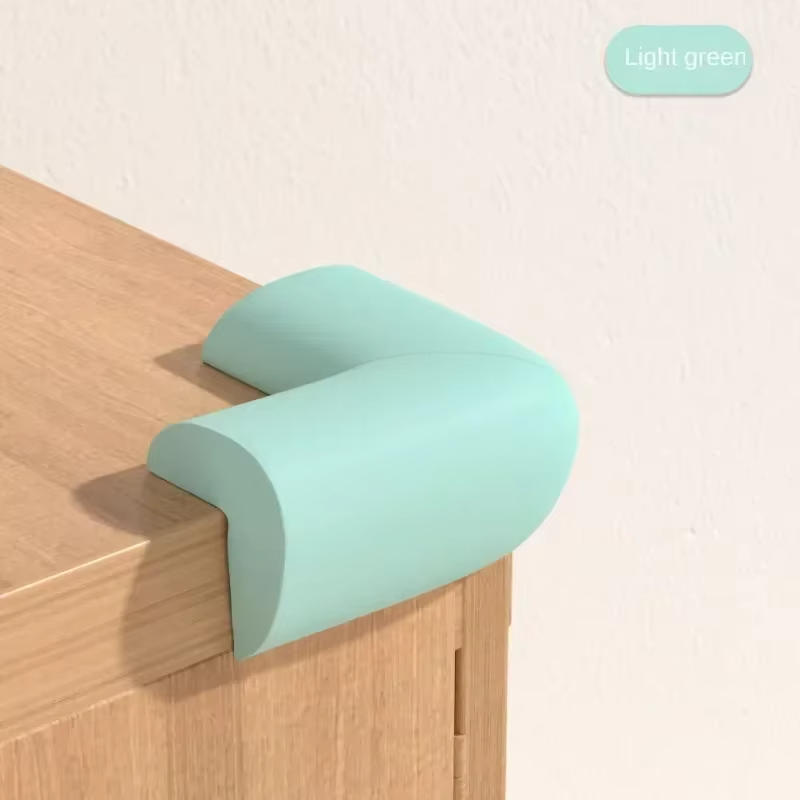 4pc Soft Child Baby Safety Colorful Protector Strip Sharp Edge Table Corner Protection Guards Cover Toddler Infant Anticollision