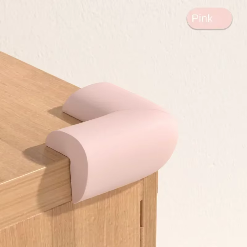 4pc Soft Child Baby Safety Colorful Protector Strip Sharp Edge Table Corner Protection Guards Cover Toddler Infant Anticollision