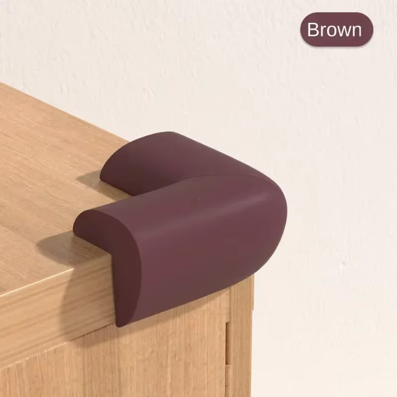 4pc Soft Child Baby Safety Colorful Protector Strip Sharp Edge Table Corner Protection Guards Cover Toddler Infant Anticollision