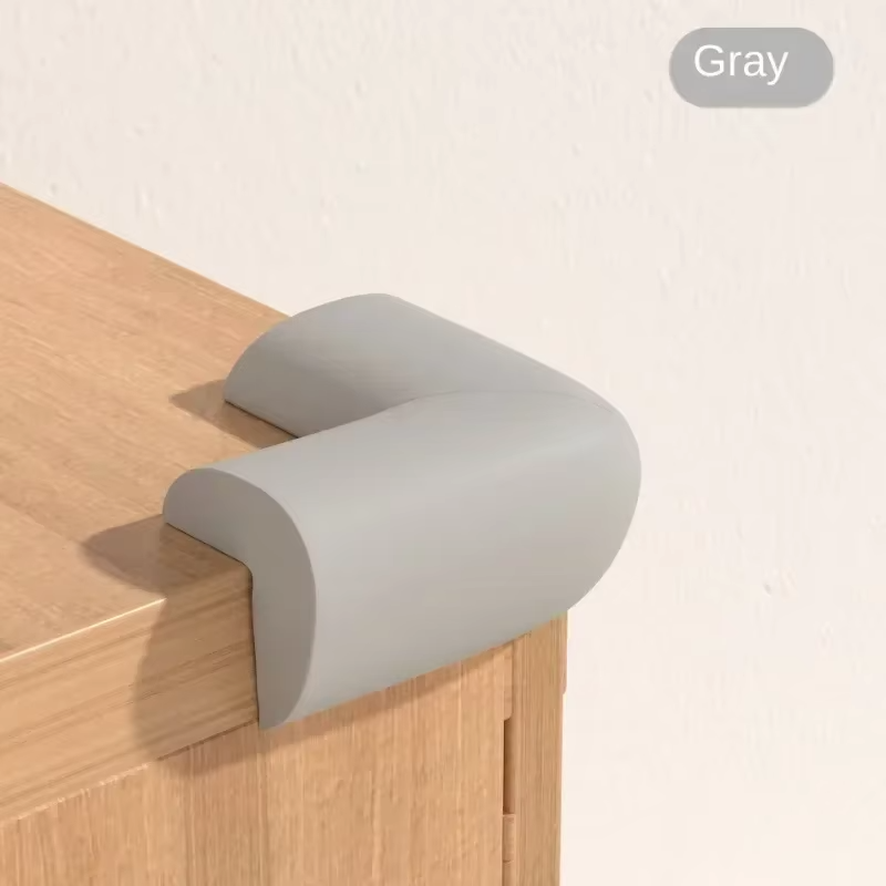 4pc Soft Child Baby Safety Colorful Protector Strip Sharp Edge Table Corner Protection Guards Cover Toddler Infant Anticollision